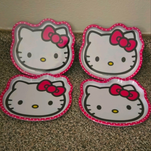 Hello Kitty Other - 🍒🍒 Hello Kitty Snack Plates